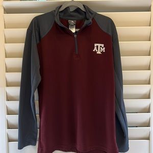 Texas A+M long sleeve pullover